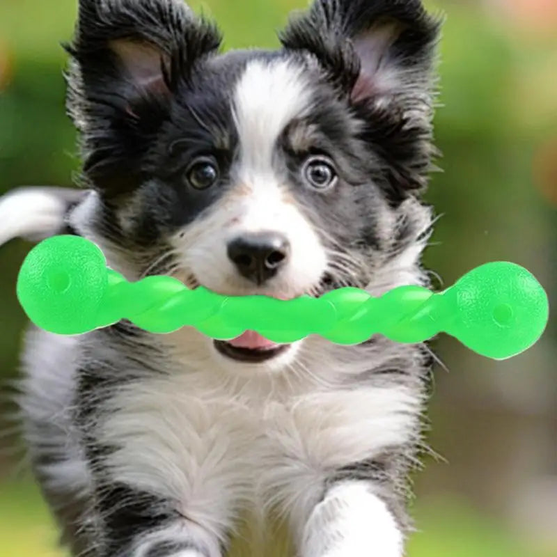 Puppy Teething Stick Soft Chew Toys Bite Resistant Dog Toys Dog Teething Toys Stress Relief Interactive Fun Mental Enrichment