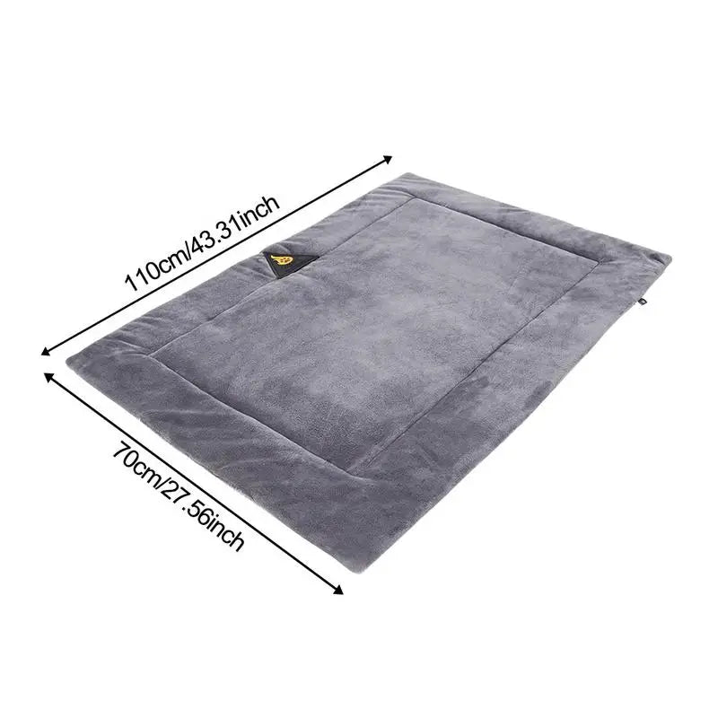 Pet Self Heating Bed Insulation Warm Pet Kennel Pad Cold Weather Pet Beds Winter Dog Beds For Indoor Outdoor Floors Pet Houses