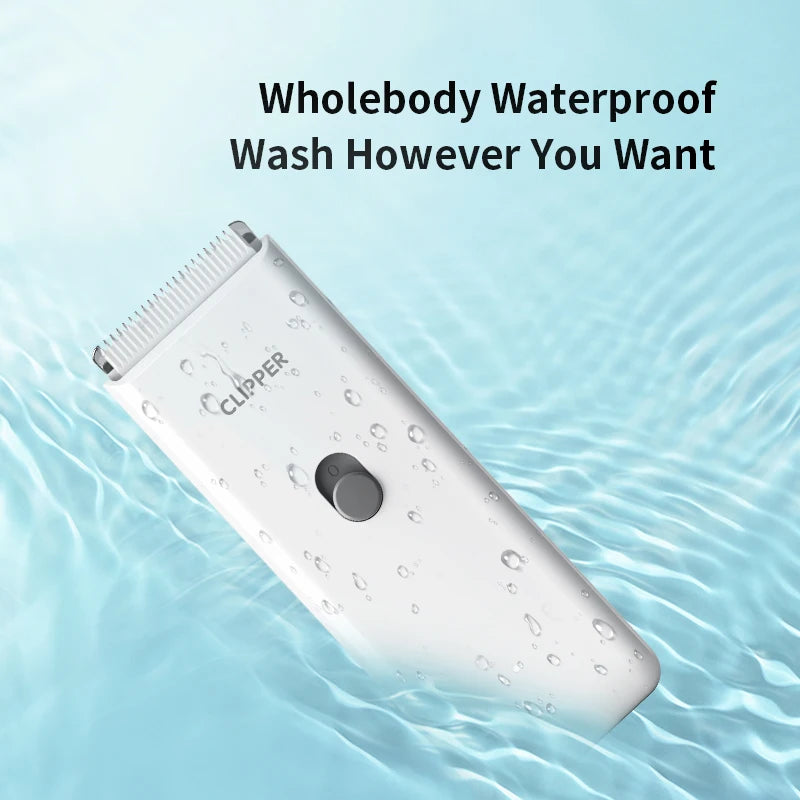 Pet grooming hospital for cats and dogs, low-noise electric push shear, electric waterproof, professional wireless shaving