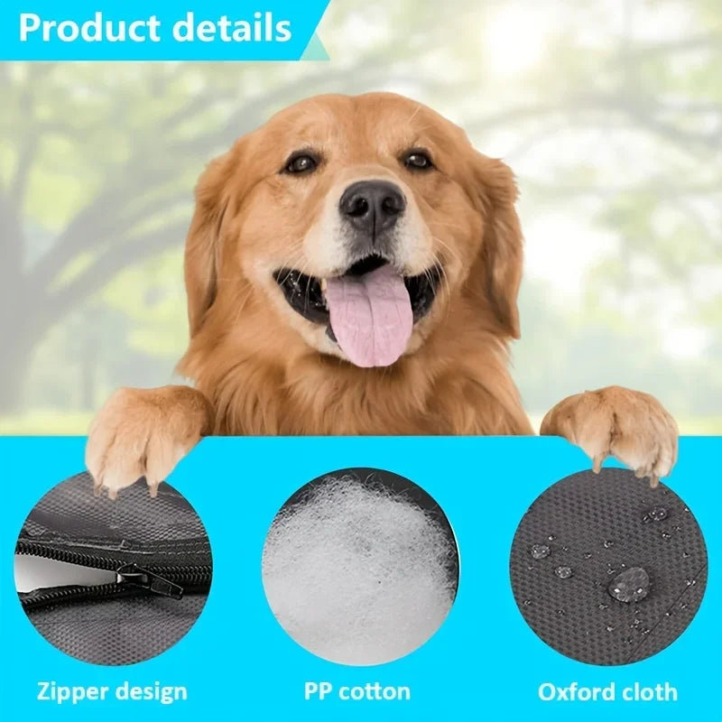 100x70cm Portable Pet Mat Foldable Travel Mat with Storage Bag Resistant Pad for Dogs Cats Outdoor Indoor All Season Use