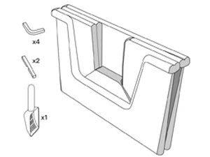 Tall Open Top Cat Litter Box with High Sides and Scoop Portable and Foldable Large Size for Multiple Cats or Big Cat Home Use