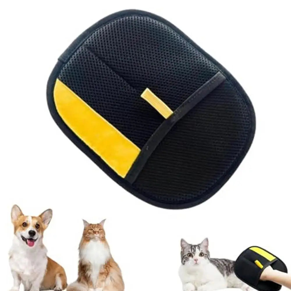 Pet Grooming Gloves Double-sided Grooming Gloves For Pets Gentle Deshedding Mitt Massager Grooming Gloves For Long And Short