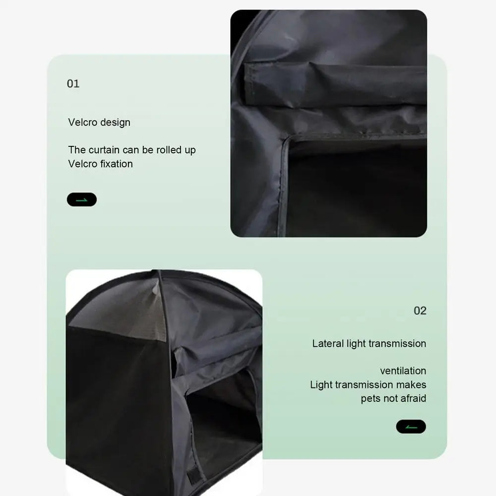 Portable Dog Tent Outdoor Foldable Outdoor Cat Sun Shelter Breathable Pet Sun Shelters For Anti-UV Comfortable Activity Space
