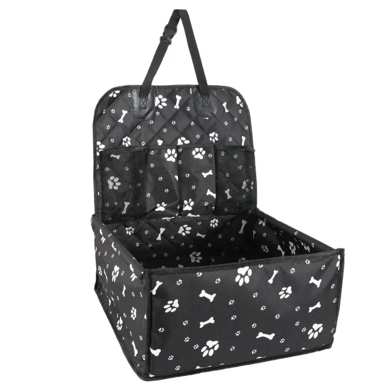 Pet car bag, portable pet pad for cats and dogs to store when going out, foldable, large-capacity cat and dog car carrying pad