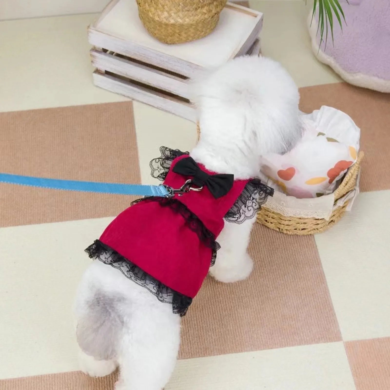 Summer Dress For Dog Pet Clothing Dog Lace Suspender Skirt Cats PUppy Cute Dog Costume Supplies Dogs Pet Clothes