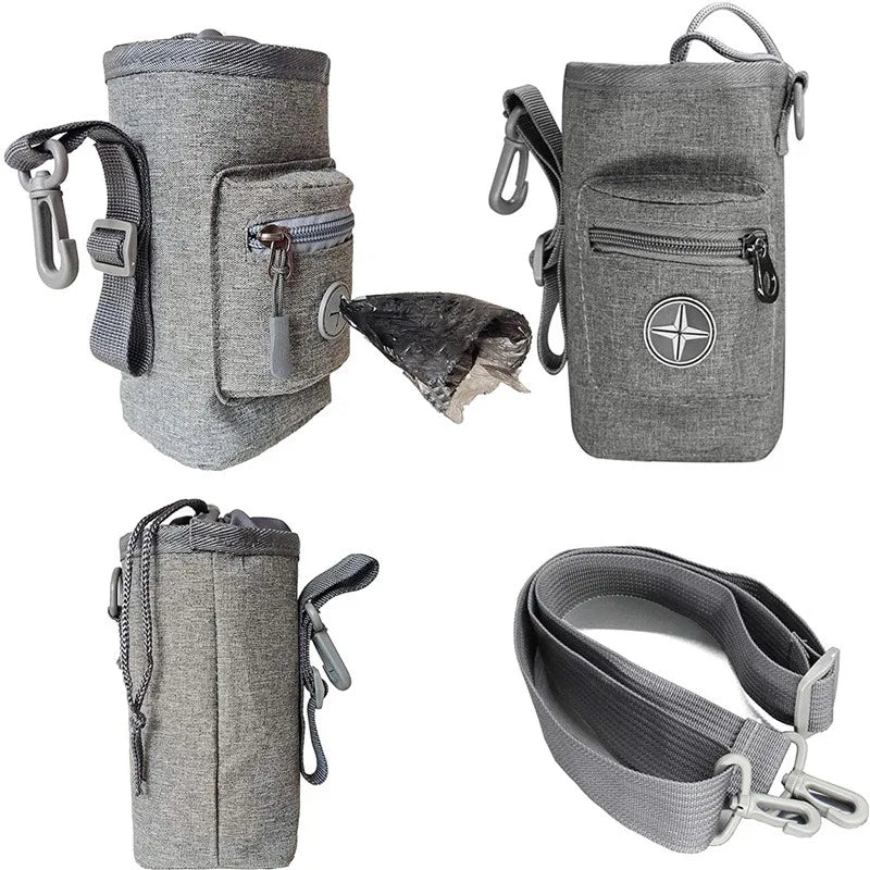 Portable Feeding Outdoor Pet Dog Treat Pouch Portable Dog Training Bags Pet Snack Food Container Puppy Snack Reward Waist Bag