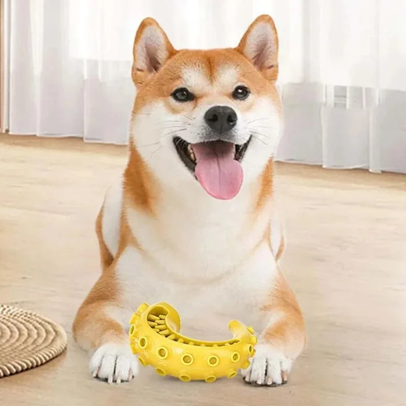 TPR Pet Dog Toys for Small Medium Dogs Bite-resistant Dog Chew Toys DogTeeth Cleaning Toys Pet Supplies