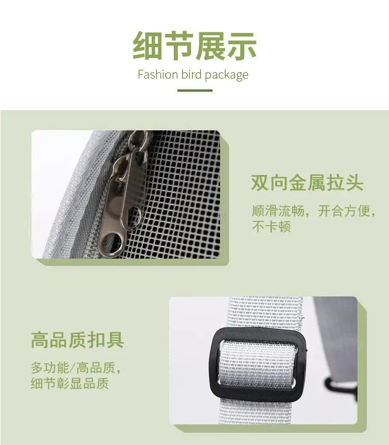 Portable Pet Carrier Bag for Small Dogs Cats Outdoor Foldable Cat Bag  Mesh Breathable Cat Shoulder Bag Kitten Carrying Bag