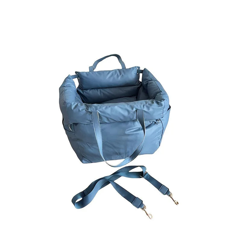 Portable Car Pet Bed - Practical and Convenient Washable Pet Travel Bed for Dogs and Cats - Easy To Clean Removable Jacket