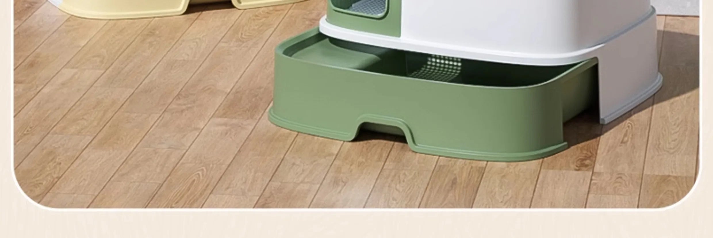 Cat Litter Box Fully Enclosed Oversized Hallway Supply Tray Oversized Long Aisle Drawer Pet Toilet Furniture Supplies