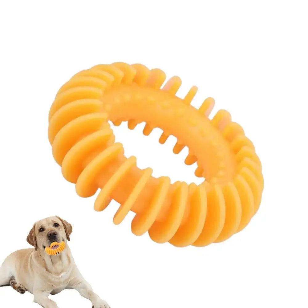 Teething Dog Toys For Puppies Interactive Rubber Dog Teething Toy Teething Rings Boredom And Stimulating Puzzle Toy Interactive