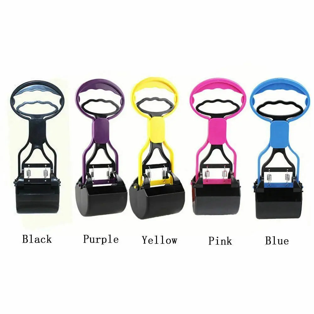 Outdoor Portable Easy Poop Scoop Pet Dog Pickup Pooper Cleaning Shovel Grabber Picker