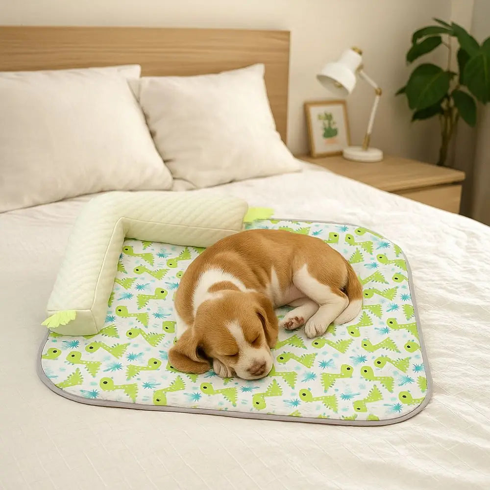 Pet Bed Mats Breathable Pet Cool Litter Washable Soft Dog Sleeping Mat Comfortable Cooling Kennel Mat for Puppy Cats