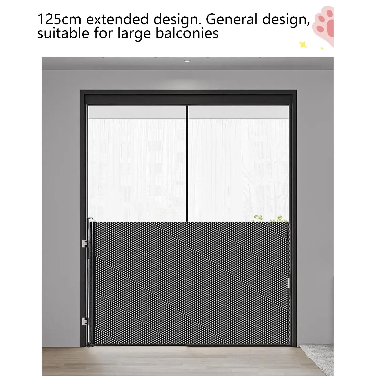 Retractable Pet Fence Dog Fences Indoor and Outdoor Use Pet Playpen for Living Room Hallway Kitchen Deck Patio Fireplace Bedroom