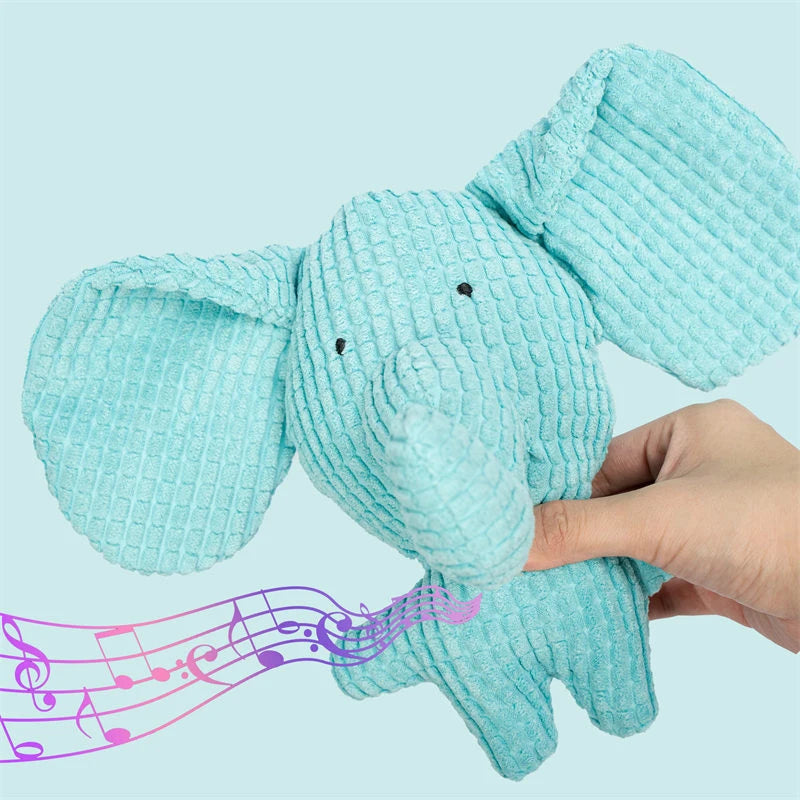 Pets Dogs Plush Toys Cute Cow/Pig/Lion Animal Model Squeak Dog Toys For Medium Small Dogs Cat Bite-Resistant, Soft, Durable Safe