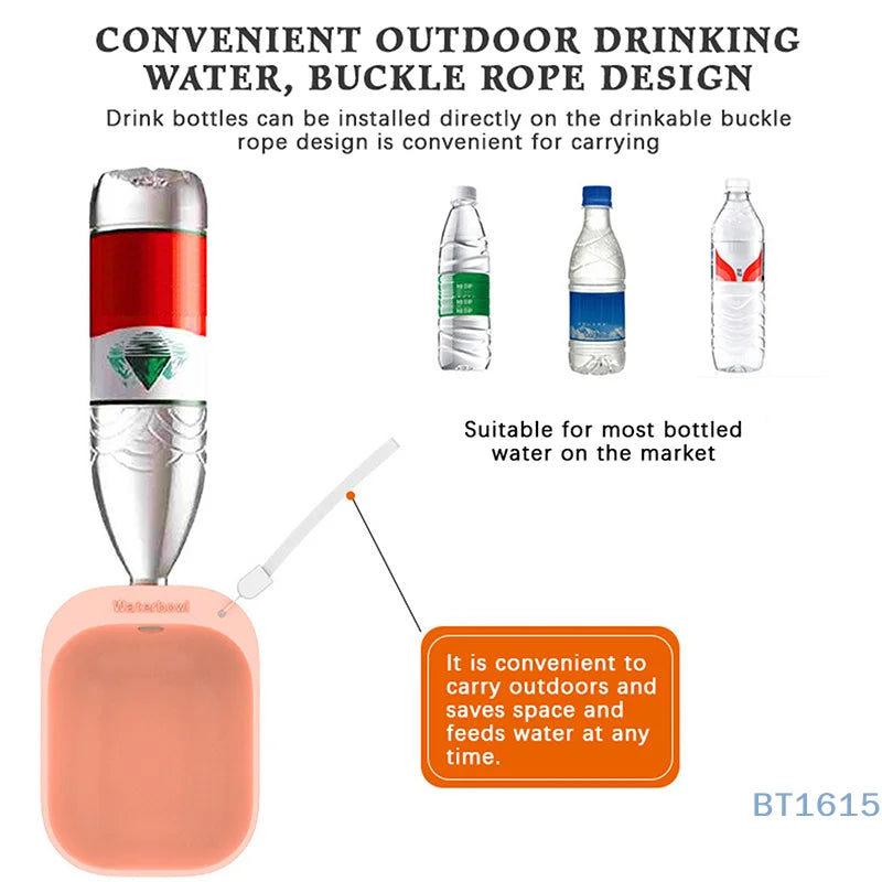 Pet Travel Water Bottle Portable Pet Dog Water Bottle Dog Cat Outdoor Water Dispenser Water Bottle Pet Supplies