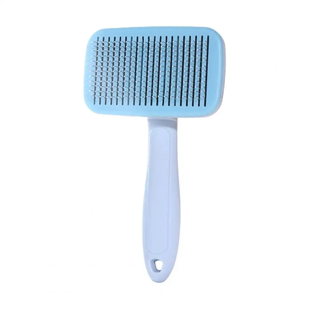 Pet Brush for Dogs Skin-friendly Pet Grooming Brushes for Shedding Cats Dogs Self-cleaning Comb Massage Tool for Puppy