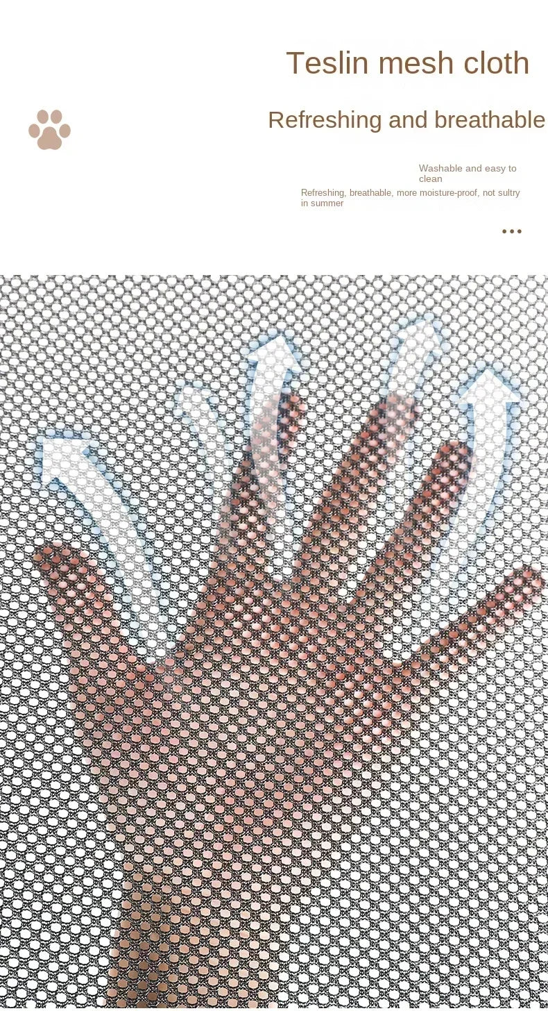 Pet Camping Bed Elevated Bed for Dogs Folding Puppy Camping Bed Cat House Portable Removable Washable Puppy Beds Dog Hammock