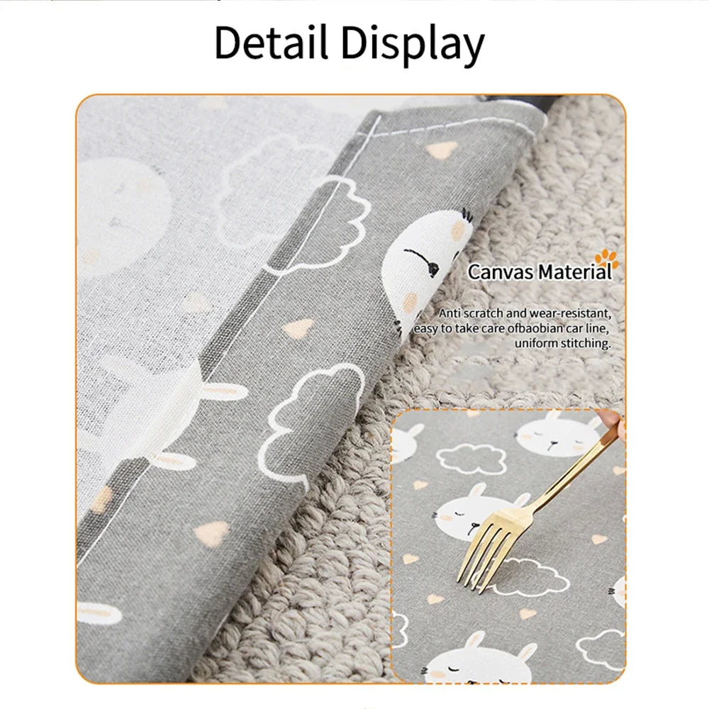 Pet Camping Bed Elevated Bed for Dogs Folding Puppy Camping Bed Cat House Portable Removable Washable Puppy Beds Dog Hammock