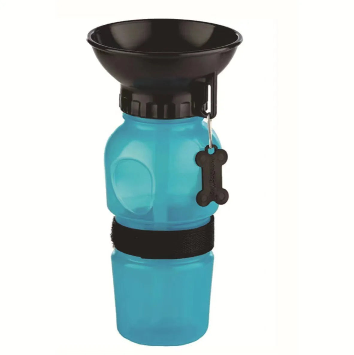 500ml Outdoor Portable Pet Dog Water Bottle Extrusion Large Dog Travel Water Cup Drinking Water Feeder Bowl for Dog Cat