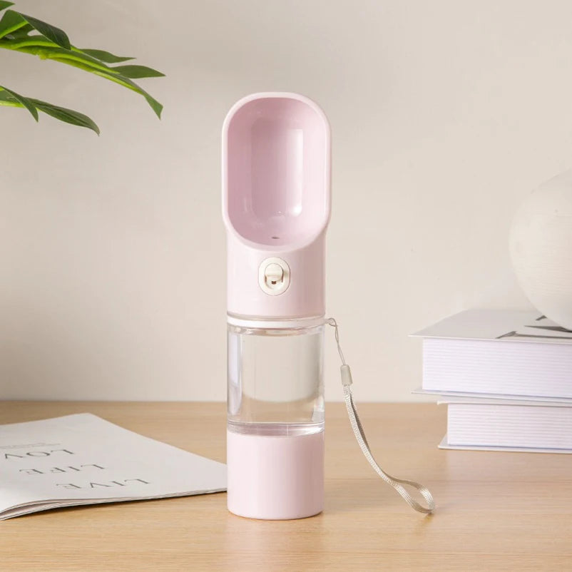 Dog outdoor water cup drinking water bottle portable pet outdoor accompanying water cup dog walking water feeder supplies