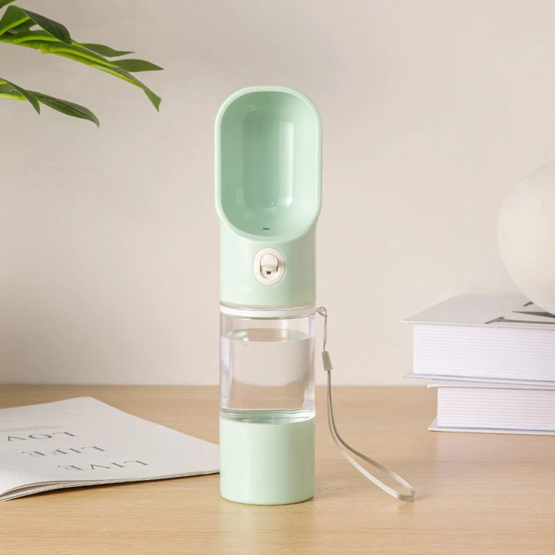 Dog outdoor water cup drinking water bottle portable pet outdoor accompanying water cup dog walking water feeder supplies