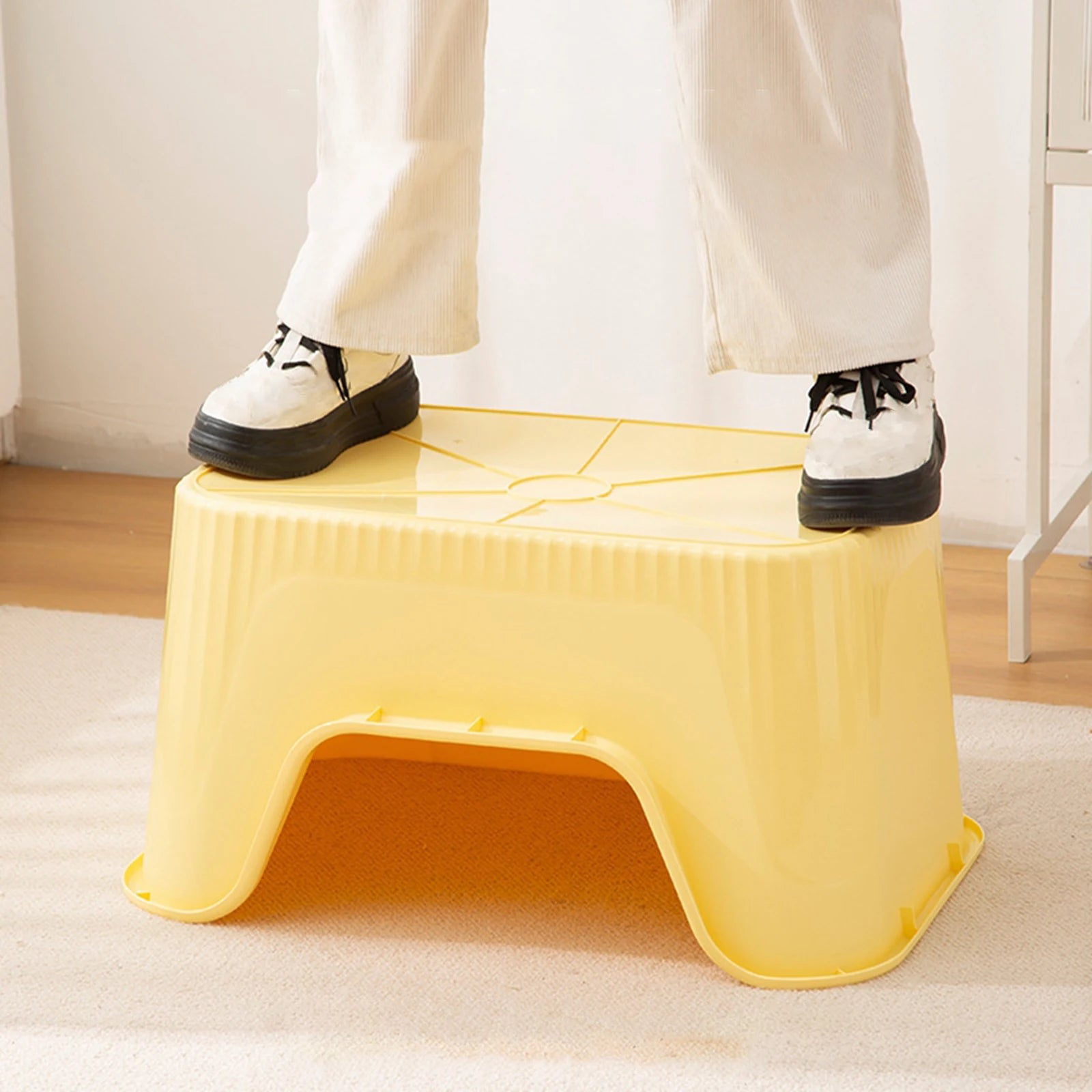 Cat Litter Box Durable Kitten Potty Toilet Open Top Pet Litter Tray Heighten for All Kinds of Cat Litter Easy to Clean No Odor