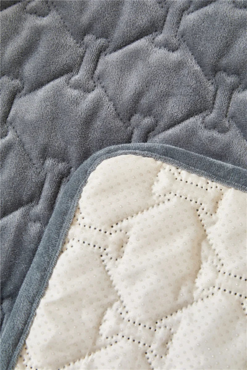 Dog Bed Mat Sofa Blankets Winter Warm Pet Blanket Dogs Cats Sleeping Beds for Large Medium Dogs Cats with Pillow Removable