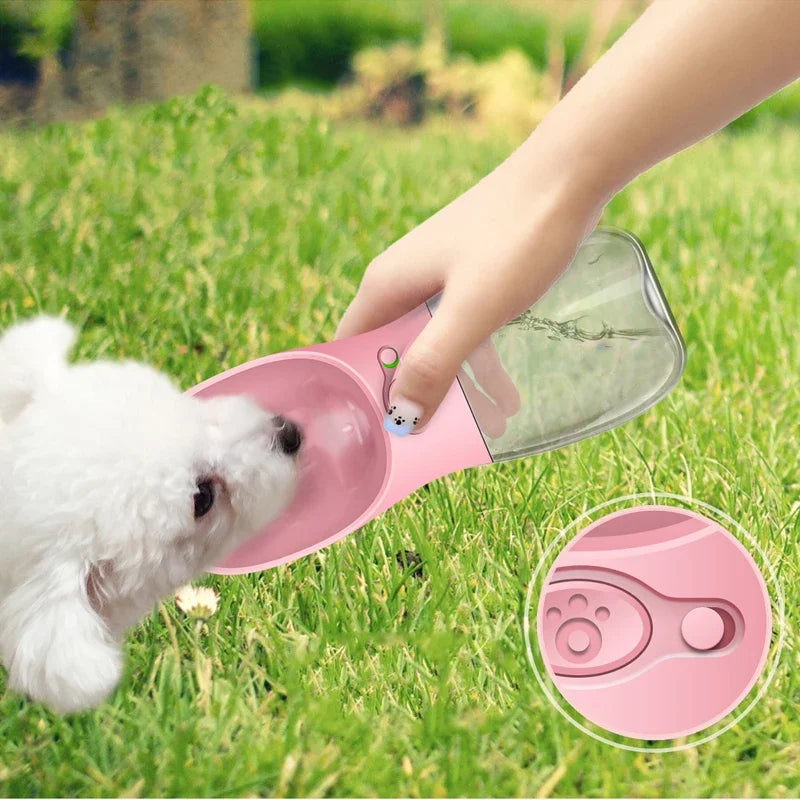 Pet Dog Water Bottle Portable Bottle for Small Medium Large Dog Drinking Feeder Outdoor Travel Water Bowl Pet Product Dispenser