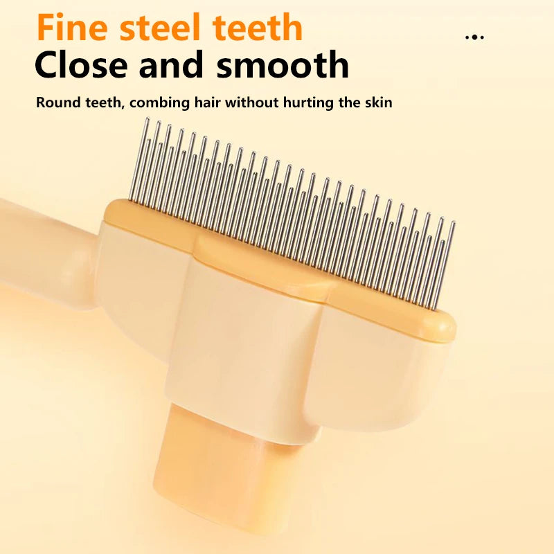 Pet Comb Cat Grooming Massage Brush Dual-Purpose Comb for Cats/Dogs Professional Open Knot Pet Hair Removal Brush Durable