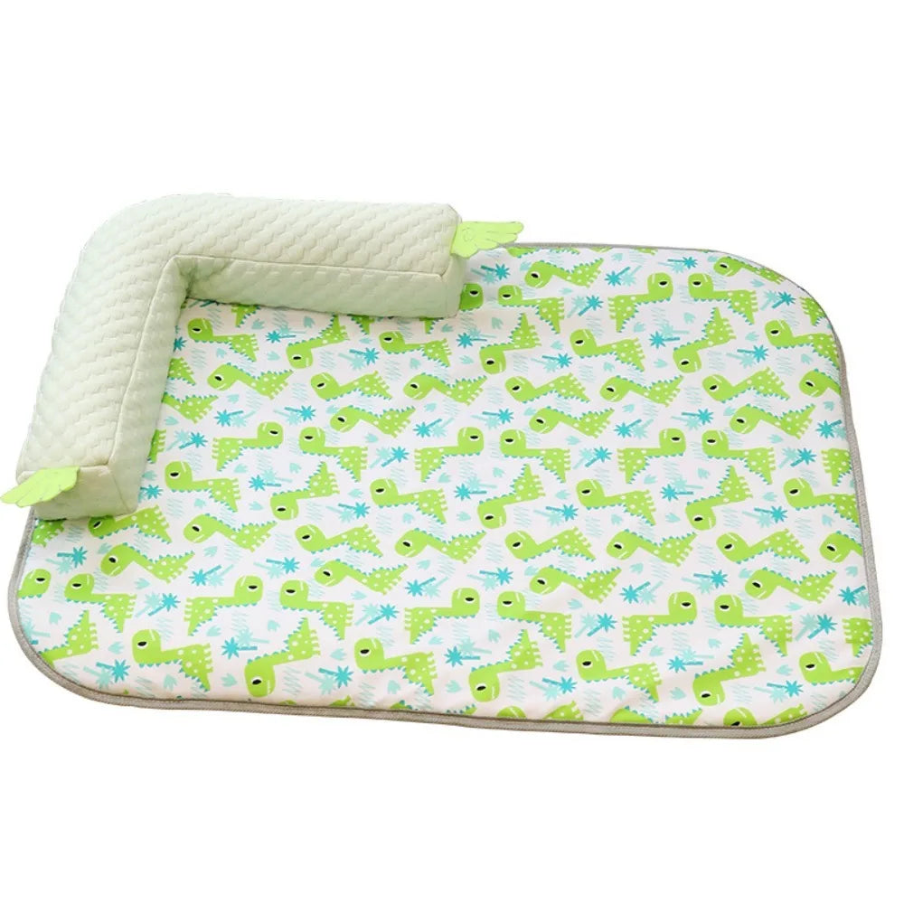 Pet Bed Mats Breathable Pet Cool Litter Washable Soft Dog Sleeping Mat Comfortable Cooling Kennel Mat for Puppy Cats
