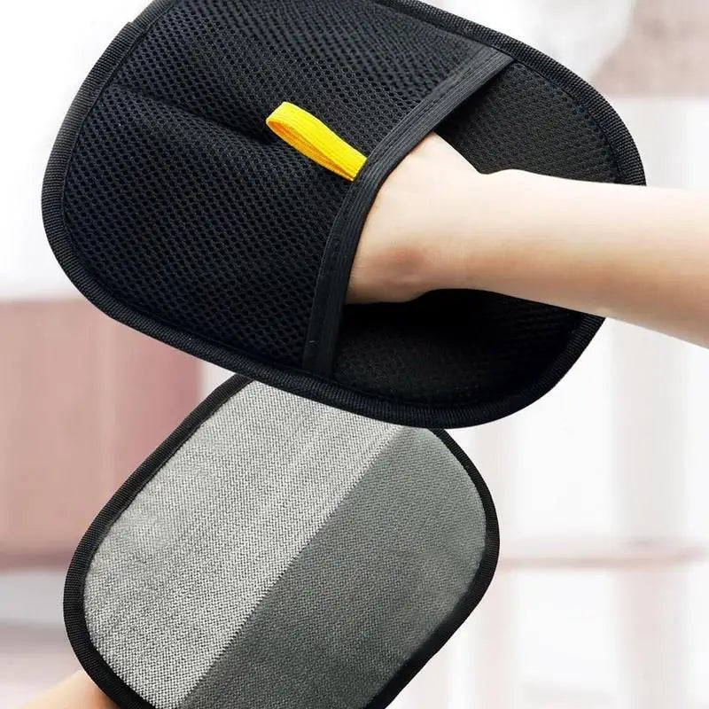 Pet Grooming Gloves Double-sided Grooming Gloves For Pets Gentle Deshedding Mitt Massager Grooming Gloves For Long And Short