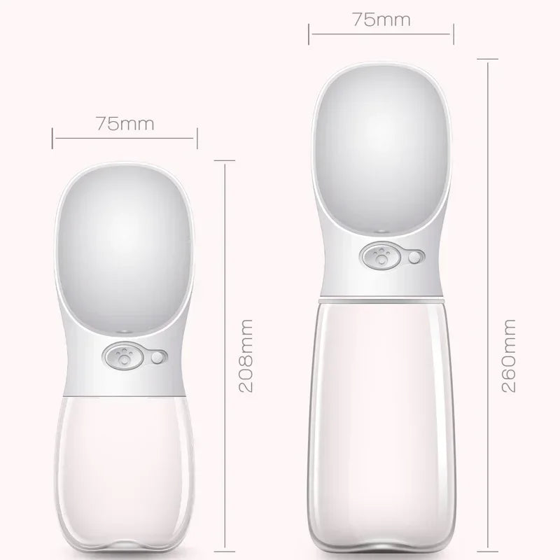 Portable Leakage-proof Water Bottle and Outdoor Water Bowl for Small, Medium and Large Pet Dogs Pet Products