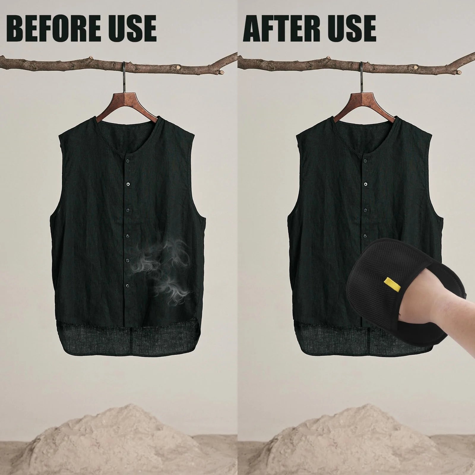 Pet Hair Removal Tool Reusable Static Removal Gloves, Double-Sided Grooming Gloves for Pets, Removes Pet Fur Hair for Carpets