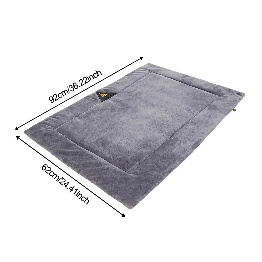 Pet Self Heating Bed Insulation Warm Pet Kennel Pad Cold Weather Pet Beds Winter Dog Beds For Indoor Outdoor Floors Pet Houses