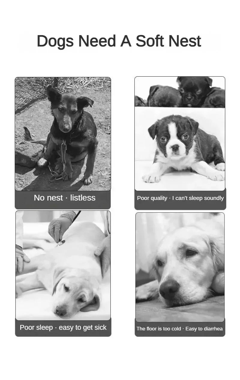 Pet Beds for Dogs Home Dog Bed Large Dog Kennel Accessories Washable Big Bedd Supplies Plush Mat Accessoires Underpad Bedding