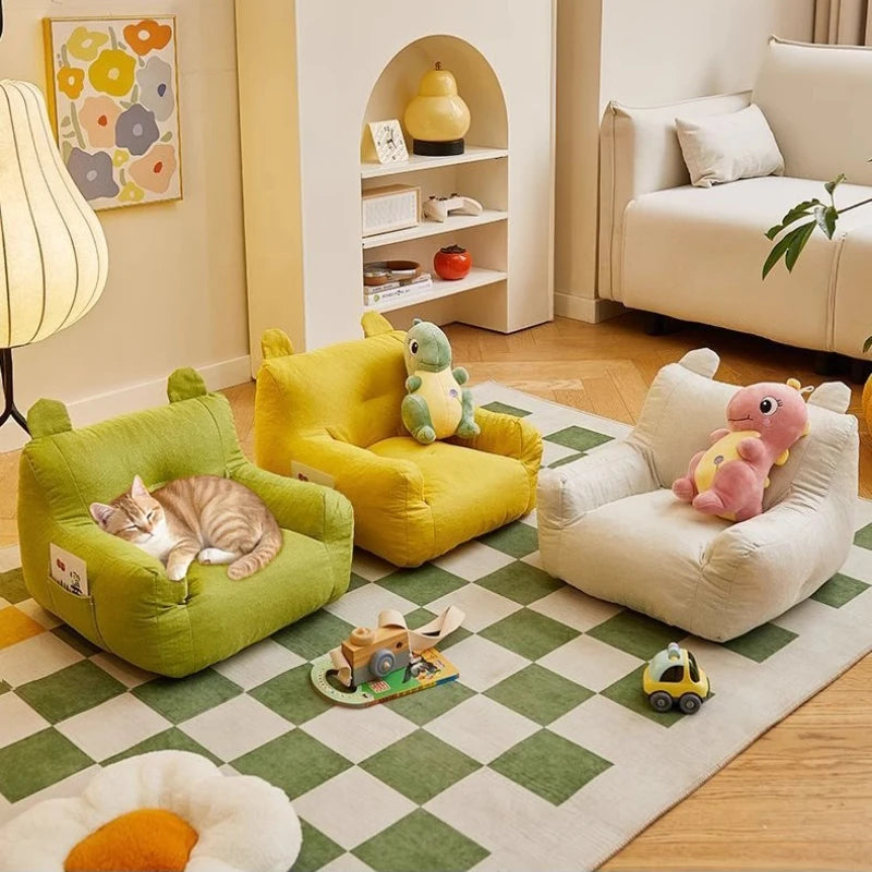 Pet Sofa Bed Side Storage Cat Sleeping Mat Dog Resting House Summer Breathable Cat Bed Cute Styling Comfortable Cat Supplies