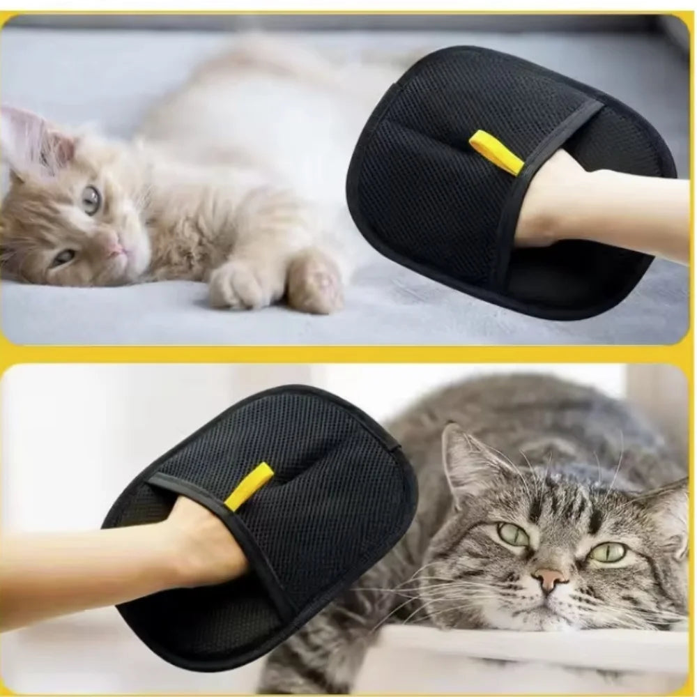 Pet Grooming equipment Gloves Deshedding Glove pet hair remover glove for Dog Cat Rabbit Accessories with Long/Short/Curly Hair