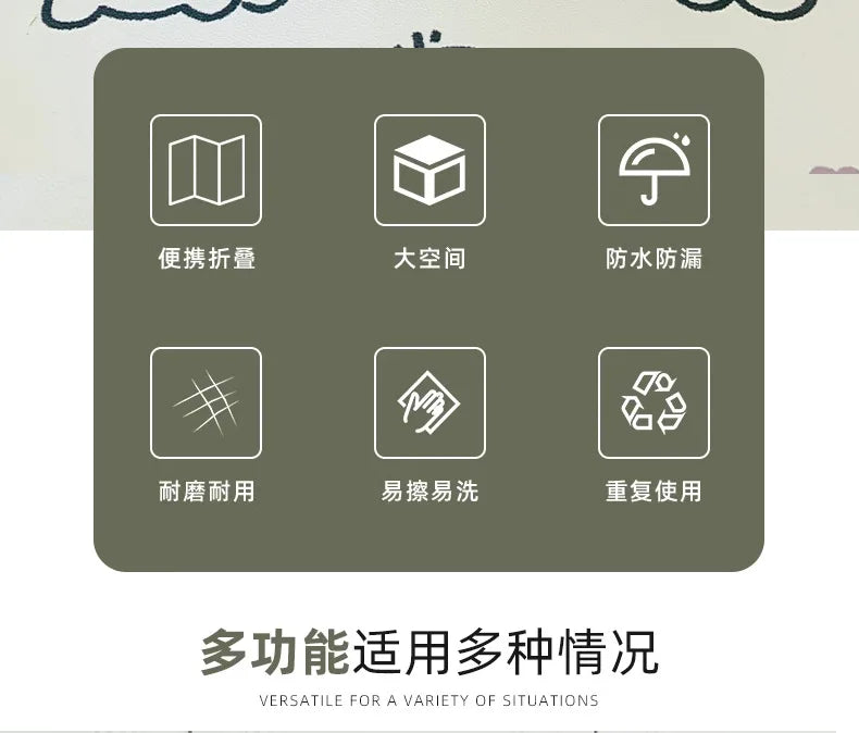 Portable cat litter box pet garbage bin dog toilet tray style outdoor foldable circular cat toilet outdoor Cat Litter Box